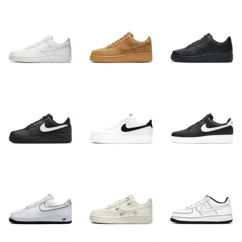 Nike Air Force 1 Low Top Sneakers Multicolor