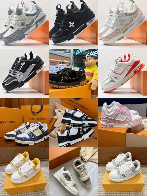 Louis Vuitton LV Trainer Chunky Sneakers Multicolor