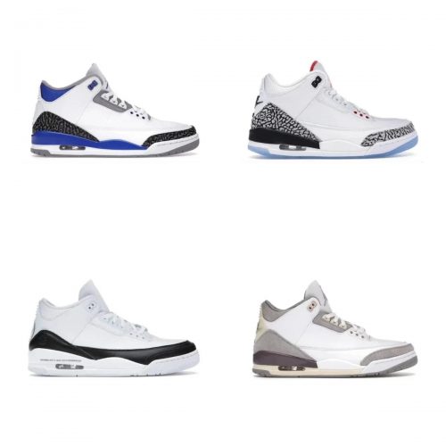Jordan Air Jordan 3 Retro Iconic Basketball Sneakers Multicolor