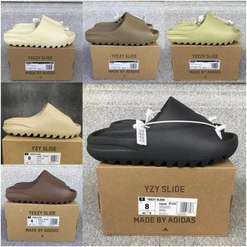 Adidas Yeezy Slide Chunky Foam Sandals Multicolor