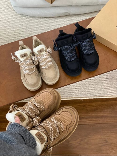 UGG New Heights Platform Chunky Sneakers Multicolor