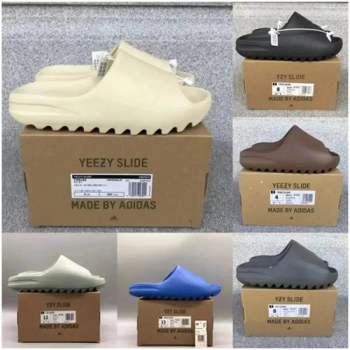 Adidas Yeezy Slide Chunky Sandals Multicolor