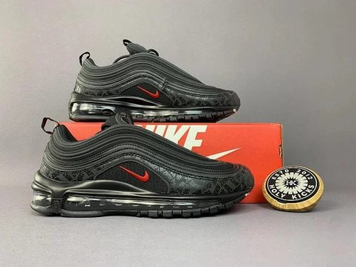 Nike Air Max 97 Chunky Sneakers Black and Red