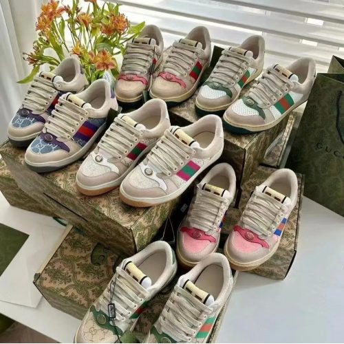 Gucci Basket chunky Sneakers Multicolor