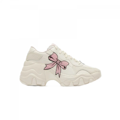 Puma Thunder Bow Chunky Sneakers White and Pink