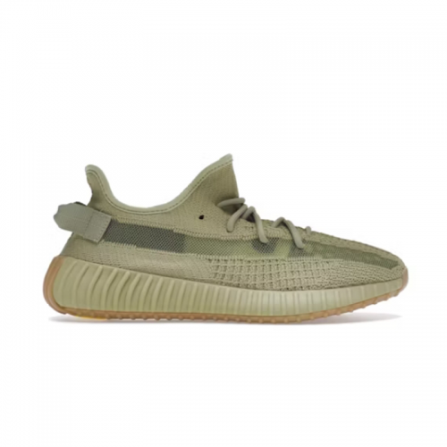 Adidas Yeezy Boost 350 V2 Sulfur Knit Sneakers Olive