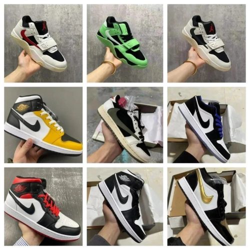 Jordan Air Jordan 1 and Jordan Legacy 312 Retro Sneakers Multicolor