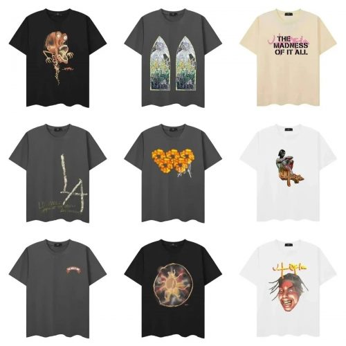 Cactus Jack Graphic Print Casual T-Shirts Multicolor