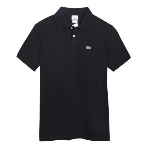 Lacoste Classic Petit Pique Cotton Polo Shirt Black