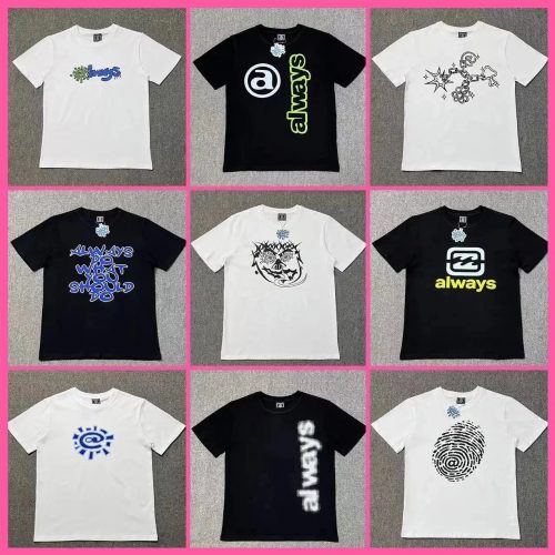 Always Graphic Print Streetwear T-Shirt Multicolor