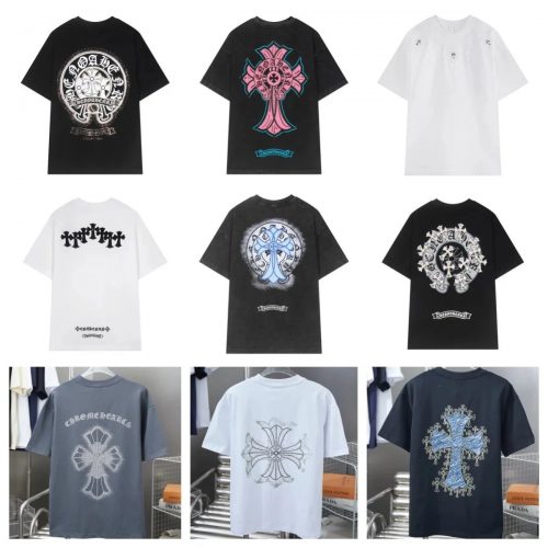 Chrome Hearts Graphic Print Oversized Tee Multicolor