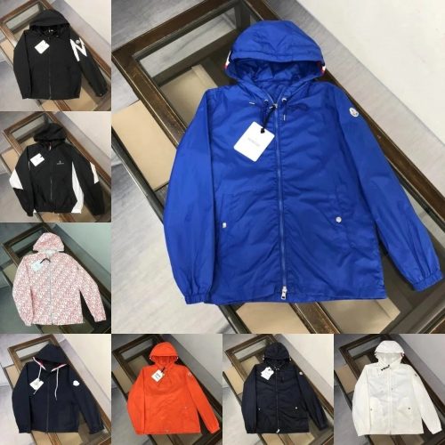 Moncler Lightweight Windbreaker Jacket Multicolor