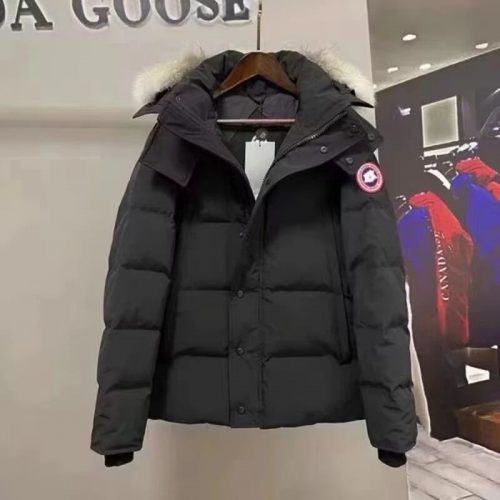 Canada Goose MacMillan Parka Warm Down Jacket Black