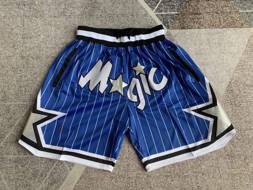 Mitchell & Ness M&N Orlando Magic Hardwood Classics Retro Basketball Shorts Blue