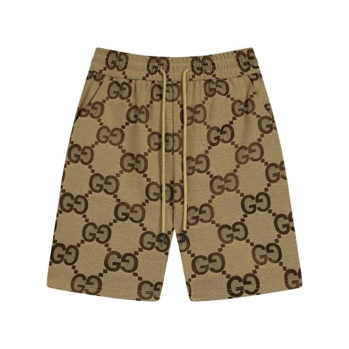 Gucci GG Monogram Casual Shorts Beige