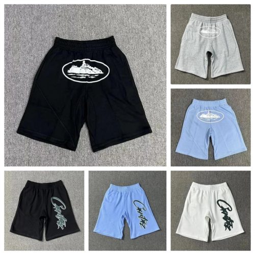 Corteiz CRTZ Graphic Print Streetwear Shorts Multicolor
