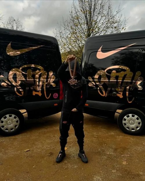 Nike Tech Fleece Sporty Tracksuit Set Black