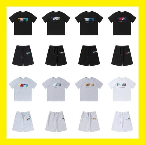 Trapstar It's A Secret Graphic Streetwear Matching Set Multicolor