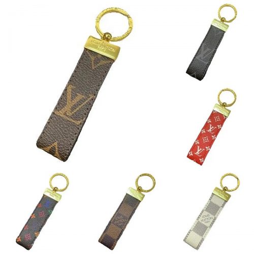 Louis Vuitton LV Key Holder Iconic Canvas Keychain Multicolor