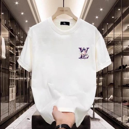 Louis Vuitton LV Graphic Tee Cotton T-Shirt White
