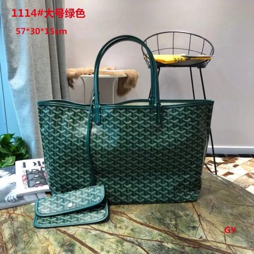 Goyard Saint Louis GM Iconic Tote Bag Green