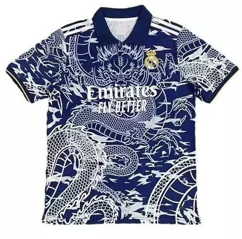 皇马中国龙青蓝色 皇马中国龙青蓝色