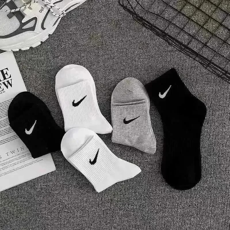 5 pairs【2white+3grey】