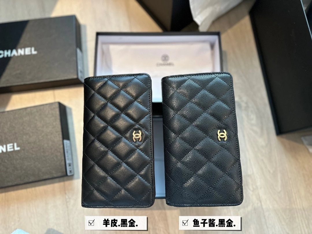 长款黑金羊皮