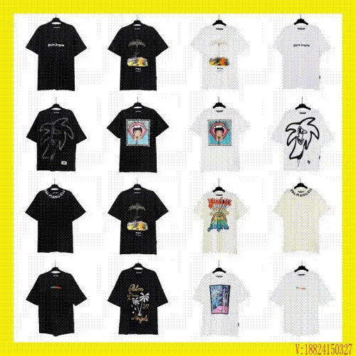 Palm Angels Graphic Print Oversized Tee Multicolor