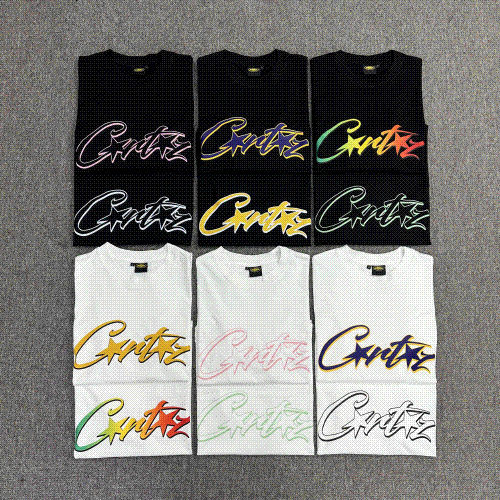 Corteiz Crtz Star Graphic Cotton T-Shirt Multicolor