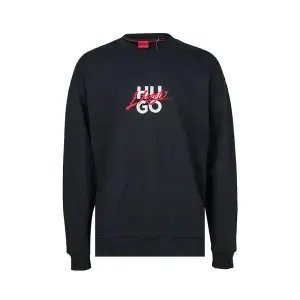 HUGO Daple Graphic Sweatshirt Black
