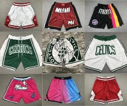Mitchell & Ness M&N NBA Hardwood Classics Basketball Shorts Retro Mesh Multicolor