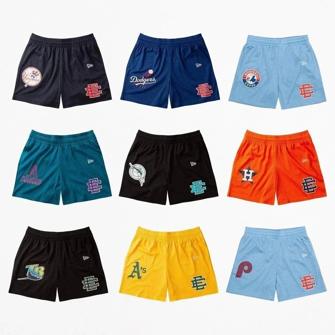 Eric Emanuel EE Basic Mesh Shorts Casual Sports Shorts Multicolor