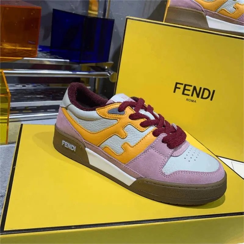 Fendi Fendi Low Top Sneakers Casual Shoes Multicolor