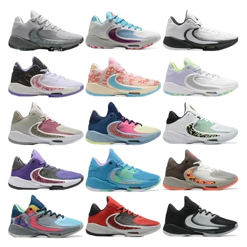 Nike Air Zoom Freak 3 Basketball Shoes Multicolor
