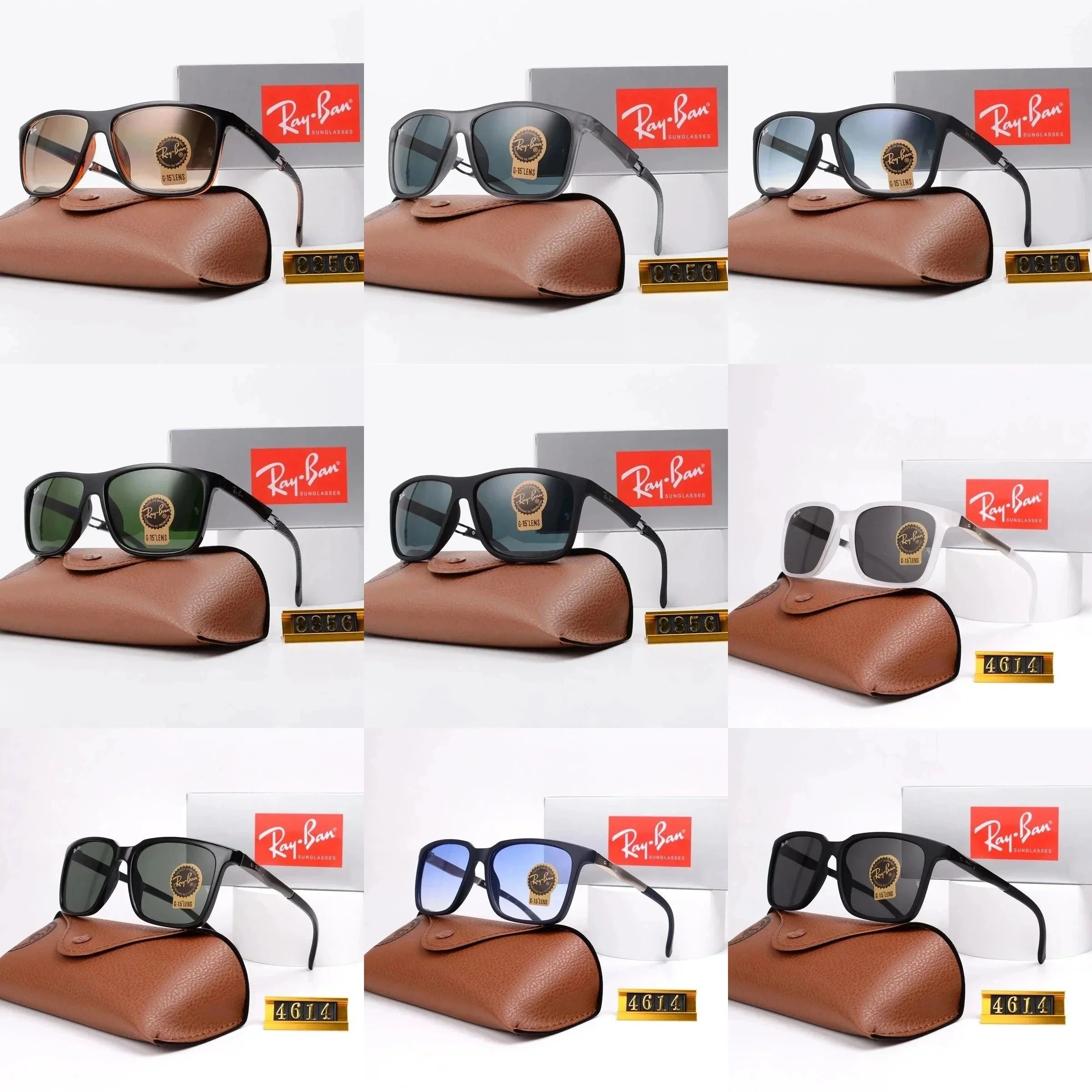 Ray-Ban RB 4614 Classic Sunglasses Black and White