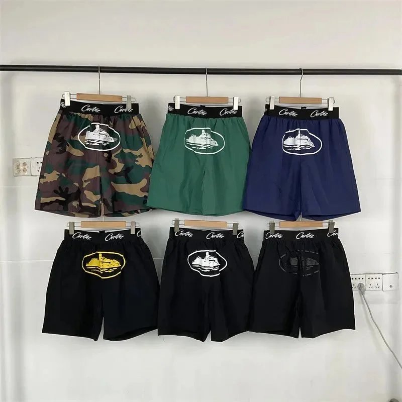 Corteiz Graphic Logo Casual Shorts Multicolor