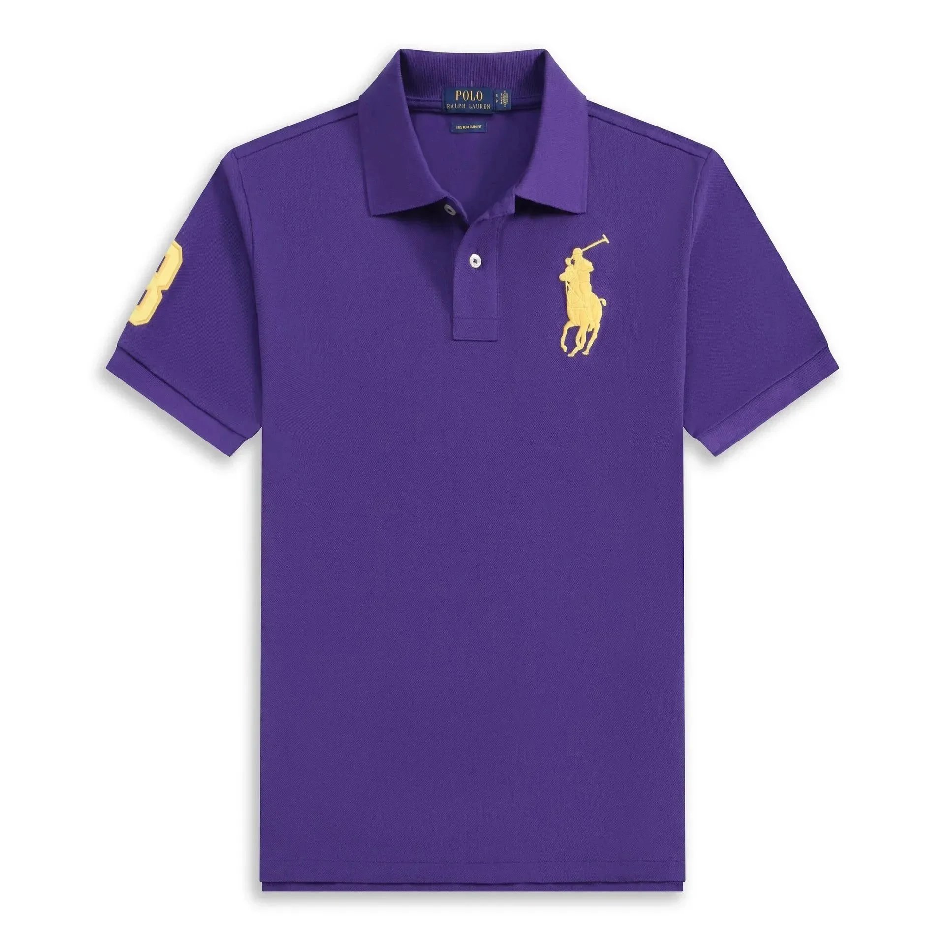 Purple orange label
