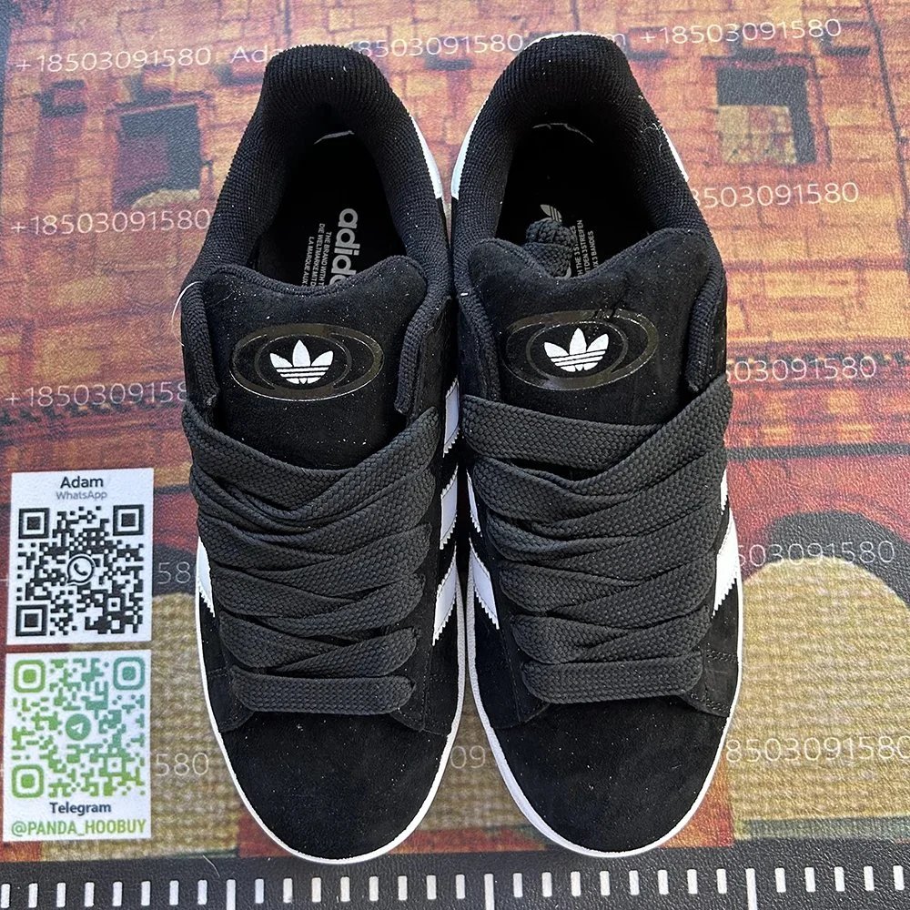 Adidas Campus Casual Sneakers Black and White