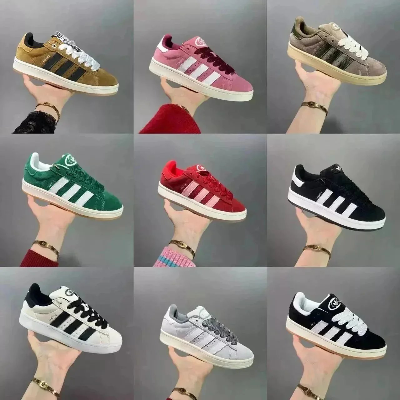 Adidas Campus Casual Sneakers Multicolor