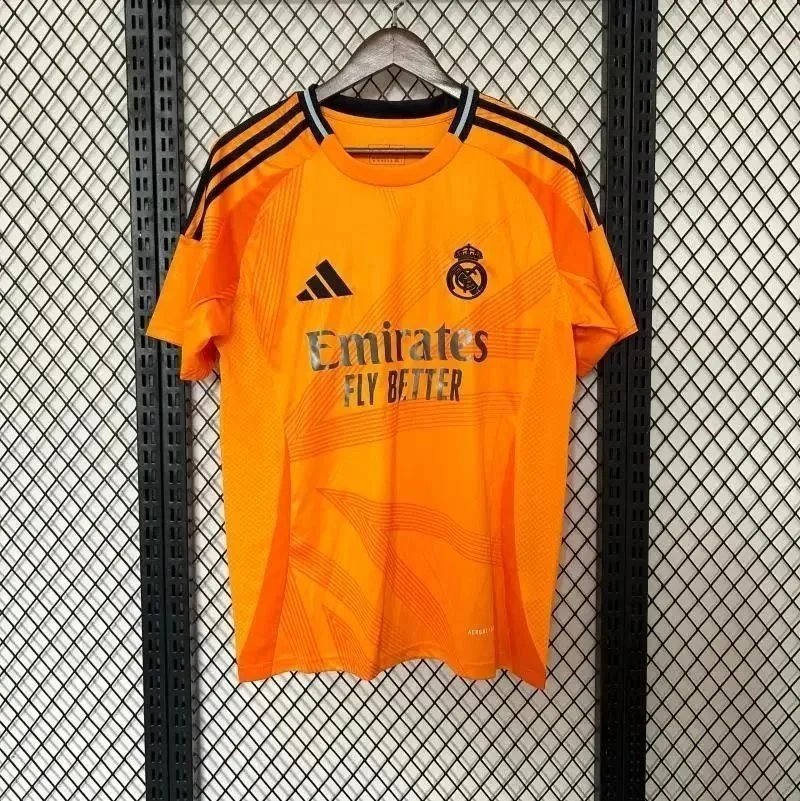Real Madrid in orange away