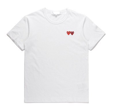 White Double Heart
