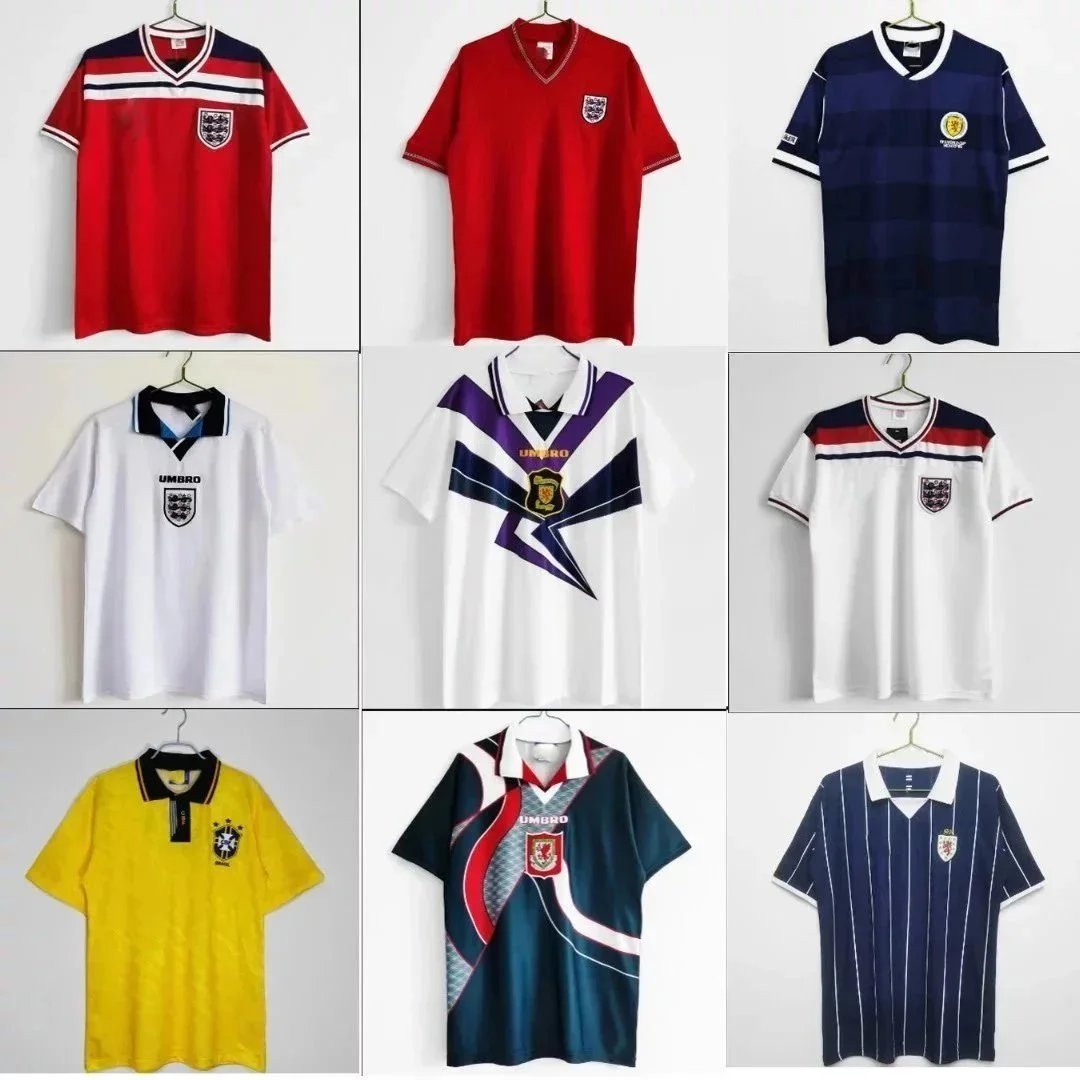 Umbro Vintage Football Jersey Collection Classic Soccer Jerseys Multicolor