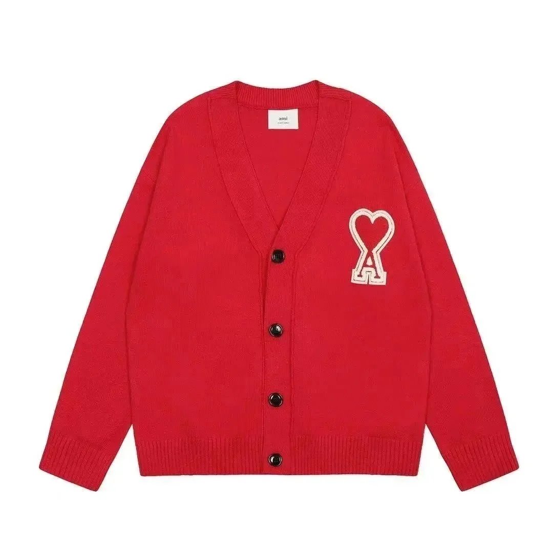 开衫毛衣-大红色 开衫毛衣-大红色