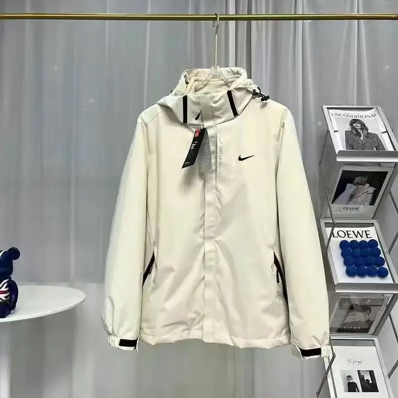 NK可拆卸连帽626单衣-白色 NK可拆卸连帽626单衣-白色