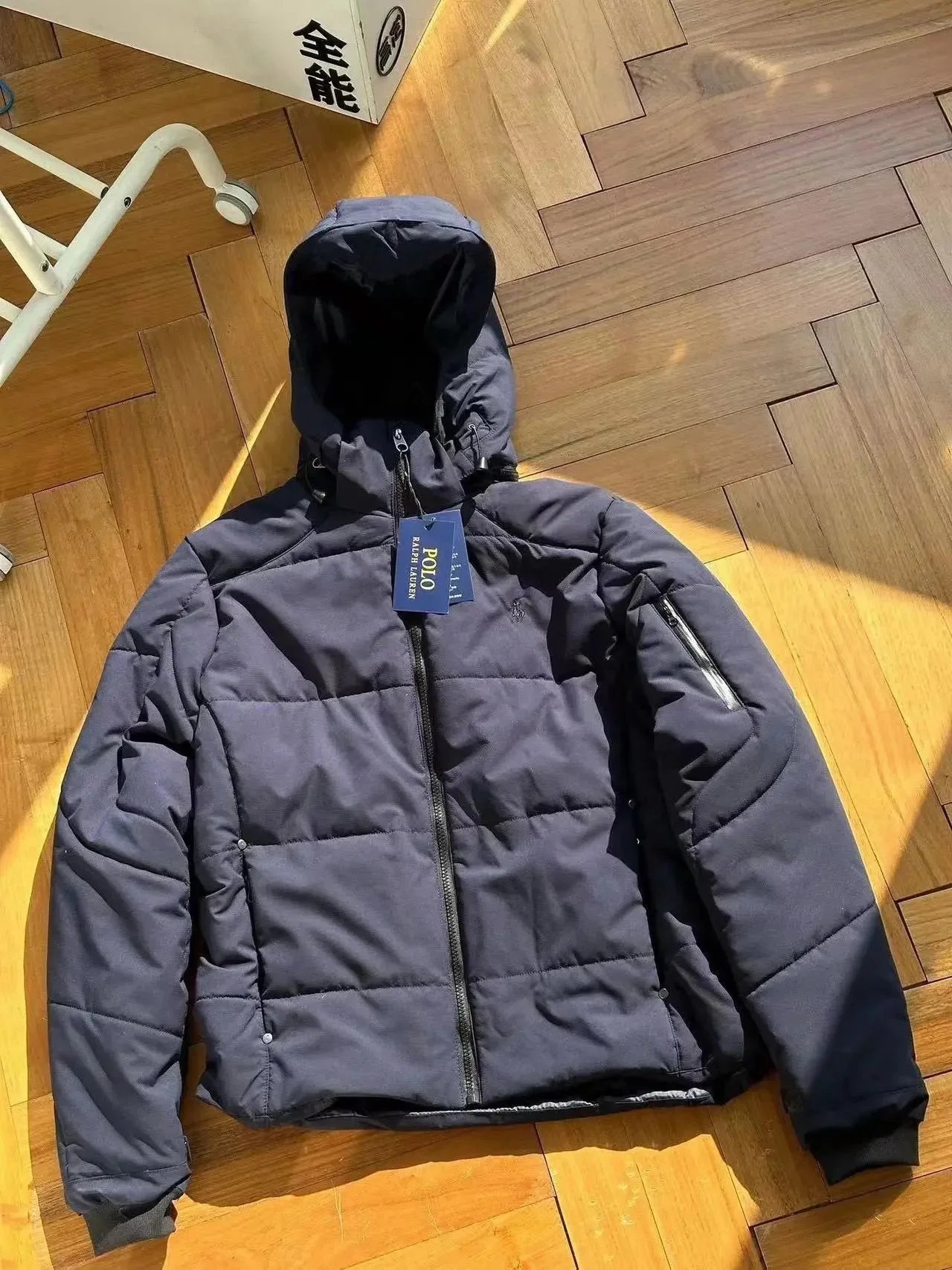Quilted jacket(Navy blue) Quilted jacket(Navy blue)